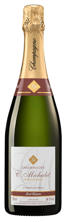 Bouteille de Champagne Michalet Brut Réserve