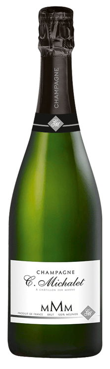 Bouteille de Champagne Michalet MMM