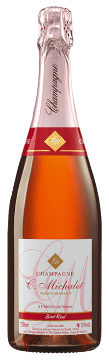 Bouteille de Champagne Michalet Brut Rosé